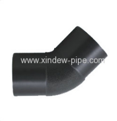 HDPE Welding 45 Degree Elbow