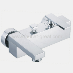 Square bath faucets