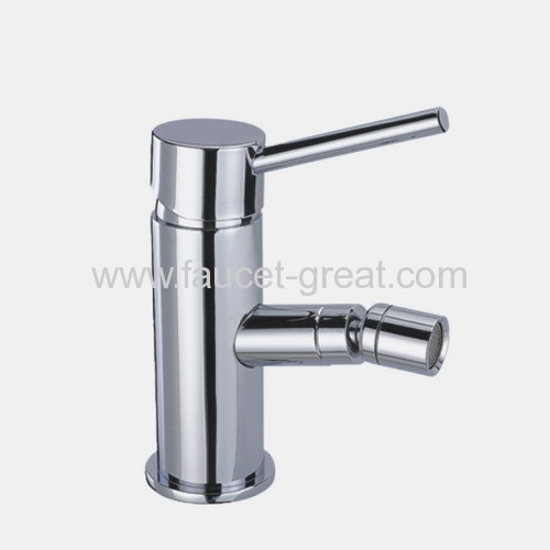 Bidet set single-lever faucet