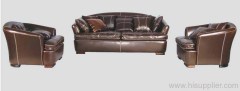 Leather Sofa Set