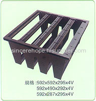 Plastic Frame for V Bank Filter