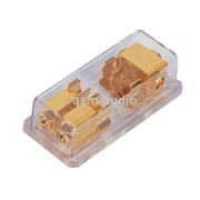 2 gang AGU Fuse power distribution block | Gold