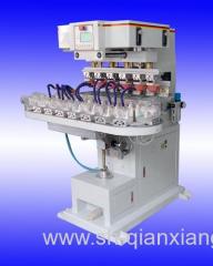 Six Color Pad Printer with Conveyor