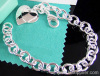 Silver Double Heart Bracelet