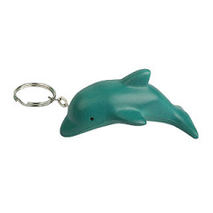 Dolphin Stress Reliever key chain
