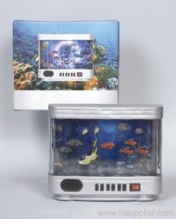 TV Shaped Singled-Sided Fish Aquarium Lamp