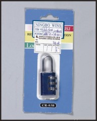 Resettable Combination Padlock