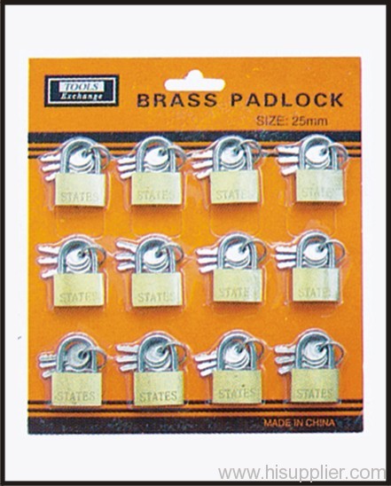 25mm Brass Padlock