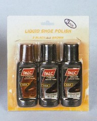 3pc 75ml Liquid Shoe Polish