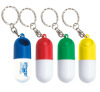 Keychain With Pill Box