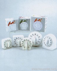 60 Minutes Kitchen Timer 4 Clock Shape