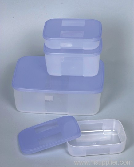 4pc Plastic Storage Set