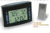 solar power weather station clock