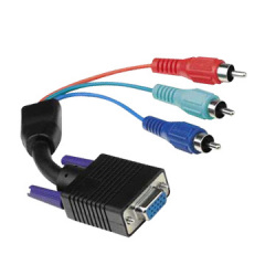 VGA to 3RCA Cable