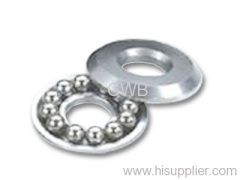 Plain thrust ball bearing