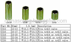 Tyre Valve cores sleeve