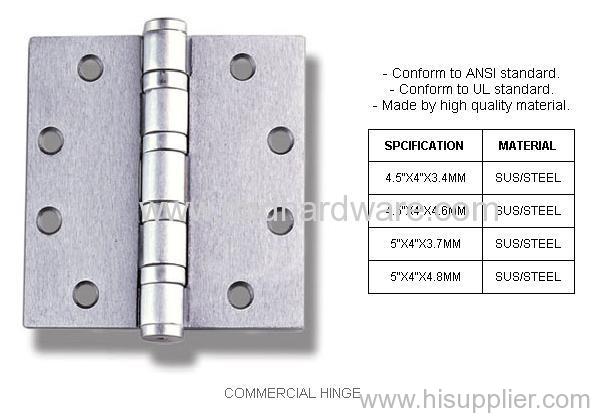 Stainless steel door hinge