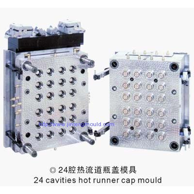 24 Cavity Hot Runner Cap Mould