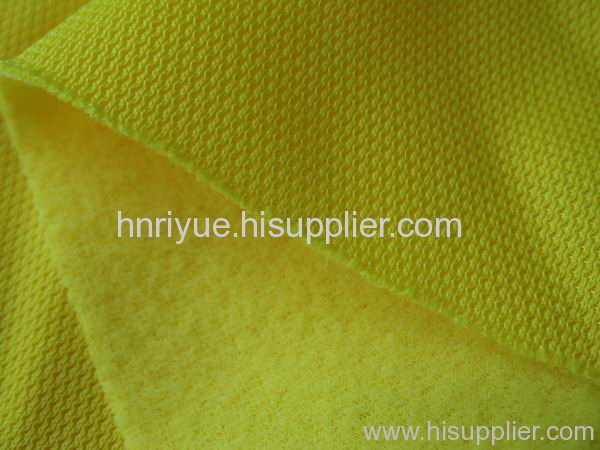 tricot brushed fabric,golden velvet fabric,