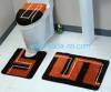 100%Acrylic anti-slip bath mat set