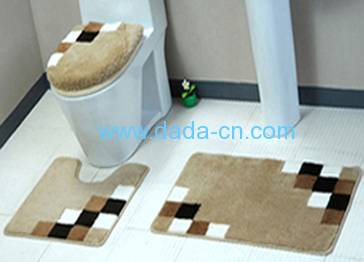 100% Acrylic Bathroom Mat Sets