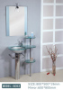 Glass Basin cabinet