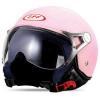 pink motorcycle helmet german