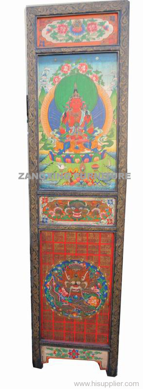 Tibetan style screen