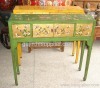 Reproduction painted lady table