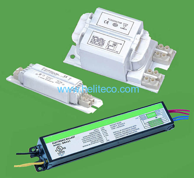 Electronic Ballast And Magnetic Ballast