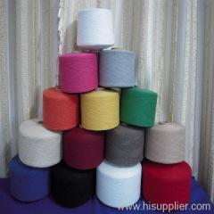 Dyed yarn for socks