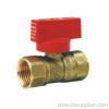 CSA 1/2 5psig & UL250psi Approved FIP x FIP Brass Gas Ball Valve With Aluminum T Handle
