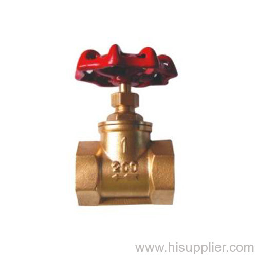 1/2''-2'' F/F Brass stop valve Heavy Cast Hand Wheel PN16
