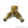 3/4'' Brass hose 3 way ball valve