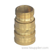 3/4'NH Brass Straight Hose Coupling