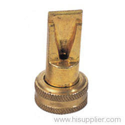 3/4'' Brass hose oblate nozzle
