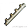 3/4''-1'' male/female 6-way manifold nickel plating