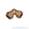 15mm-35mm brass Compression 90 elbow