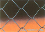 Chain link fence