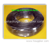 Carbon fiber solar water heater with heat pipes cable
