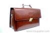 leather brief case