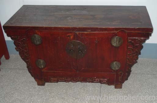 Antique shandong side cabinet