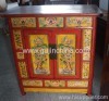 Antique Gansu painted cabinet