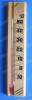 In/Outdoor And Garden Thermometer-Wooden