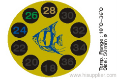 liquid crystal thermometer-Aquatic animals thermometer