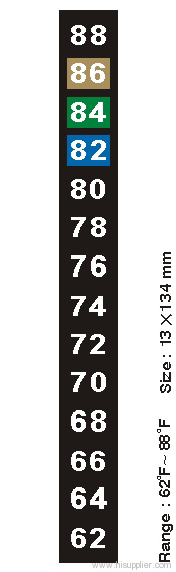 liquid crystal thermometer-Aquatic animals thermometer