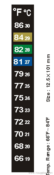 liquid crystal thermometer-Aquatic animals thermometer