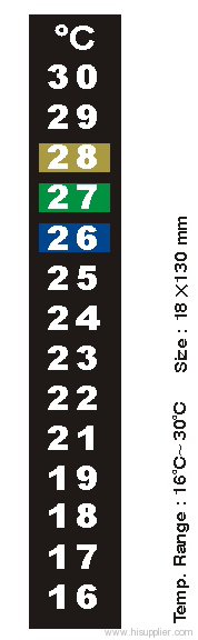 liquid crystal thermometer-Aquatic animals thermometer