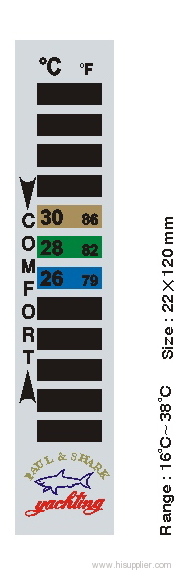 liquid crystal thermometer-Aquatic animals thermometer