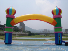 Inflatable archway